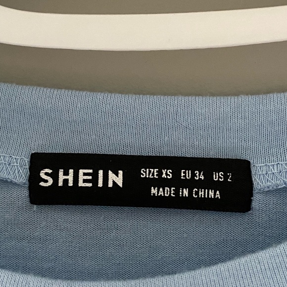 Blue cozy oversized Tee - Picture 4 of 4